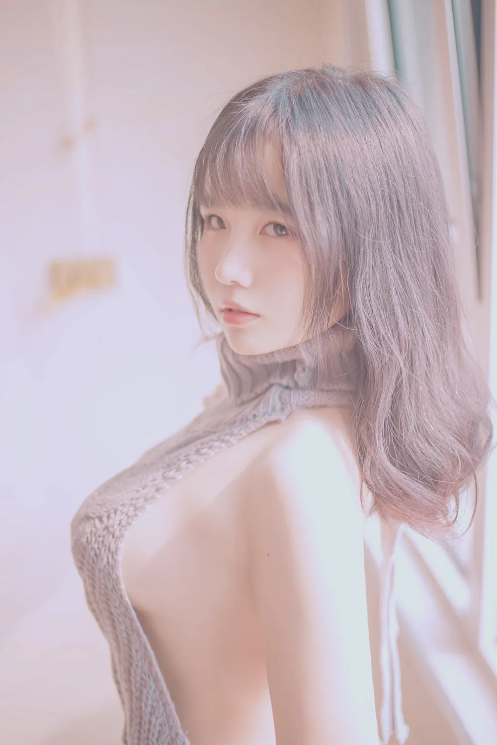 阿半今天很开心-露背毛衣[28P-157MB]-趣味社