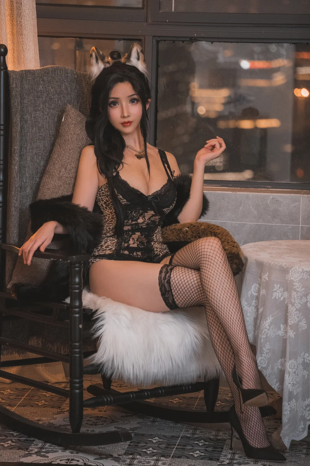 rioko凉凉子-豹子女士的秘密约会[25P-501MB]-趣味社