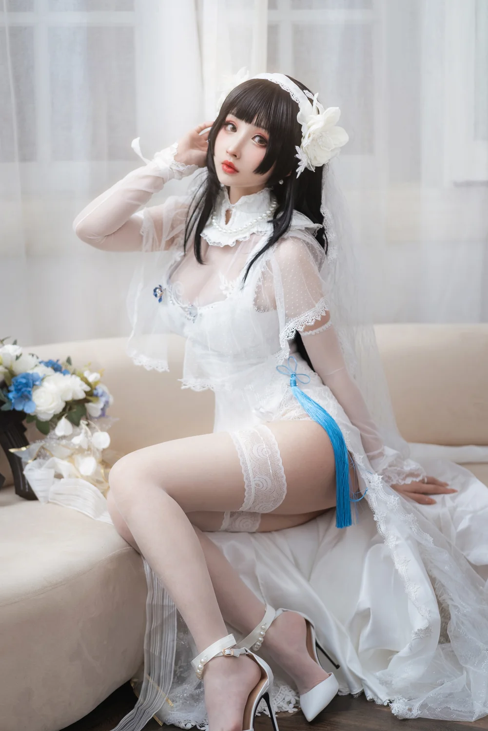rioko凉凉子-95花嫁[25P1V-340MB]-趣味社