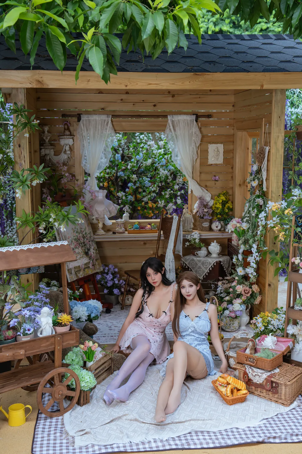 云溪溪-奶桃&奈汐酱nice-花眠[90P1V-2.6GB]-趣味社