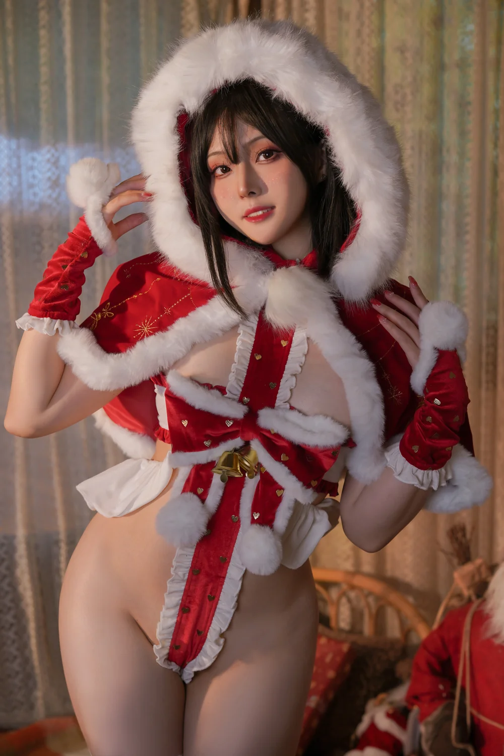 Natsuko夏夏子 NO.023 圣诞雪精灵[48P1V-268MB]-趣味社