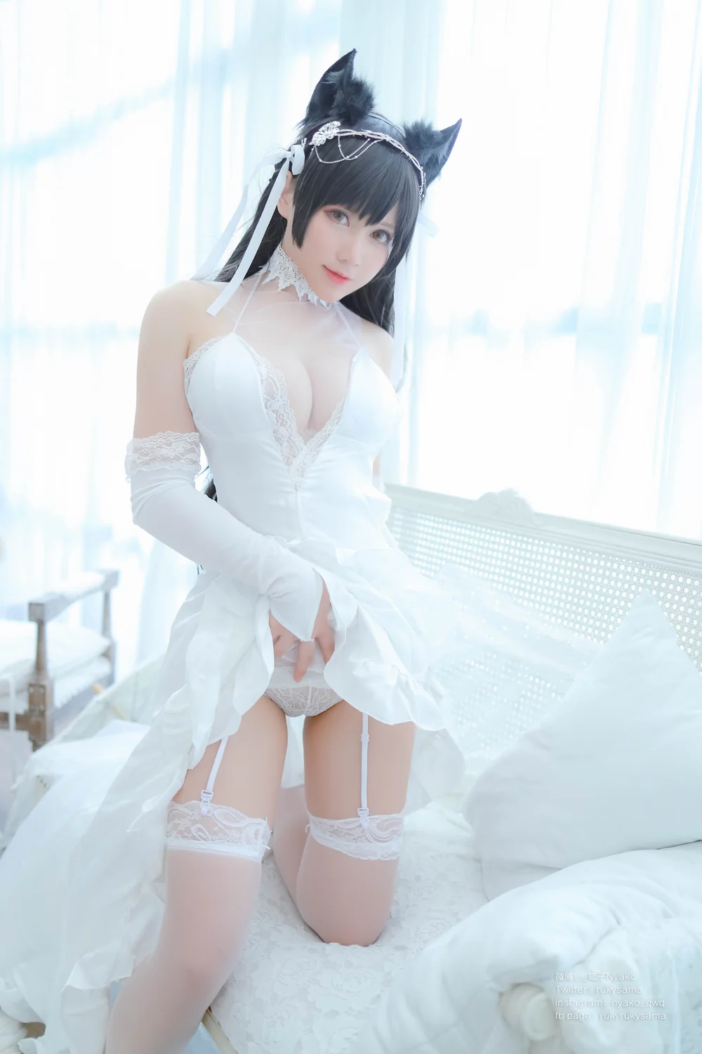 Nyako喵子 NO.039 爱宕婚纱[62P-200MB]-趣味社