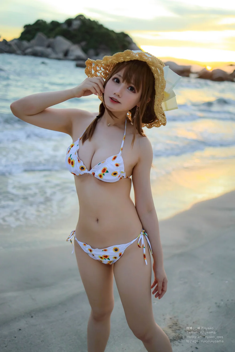 Nyako喵子 NO.054 向日葵泳装[66P1V-150MB]-趣味社