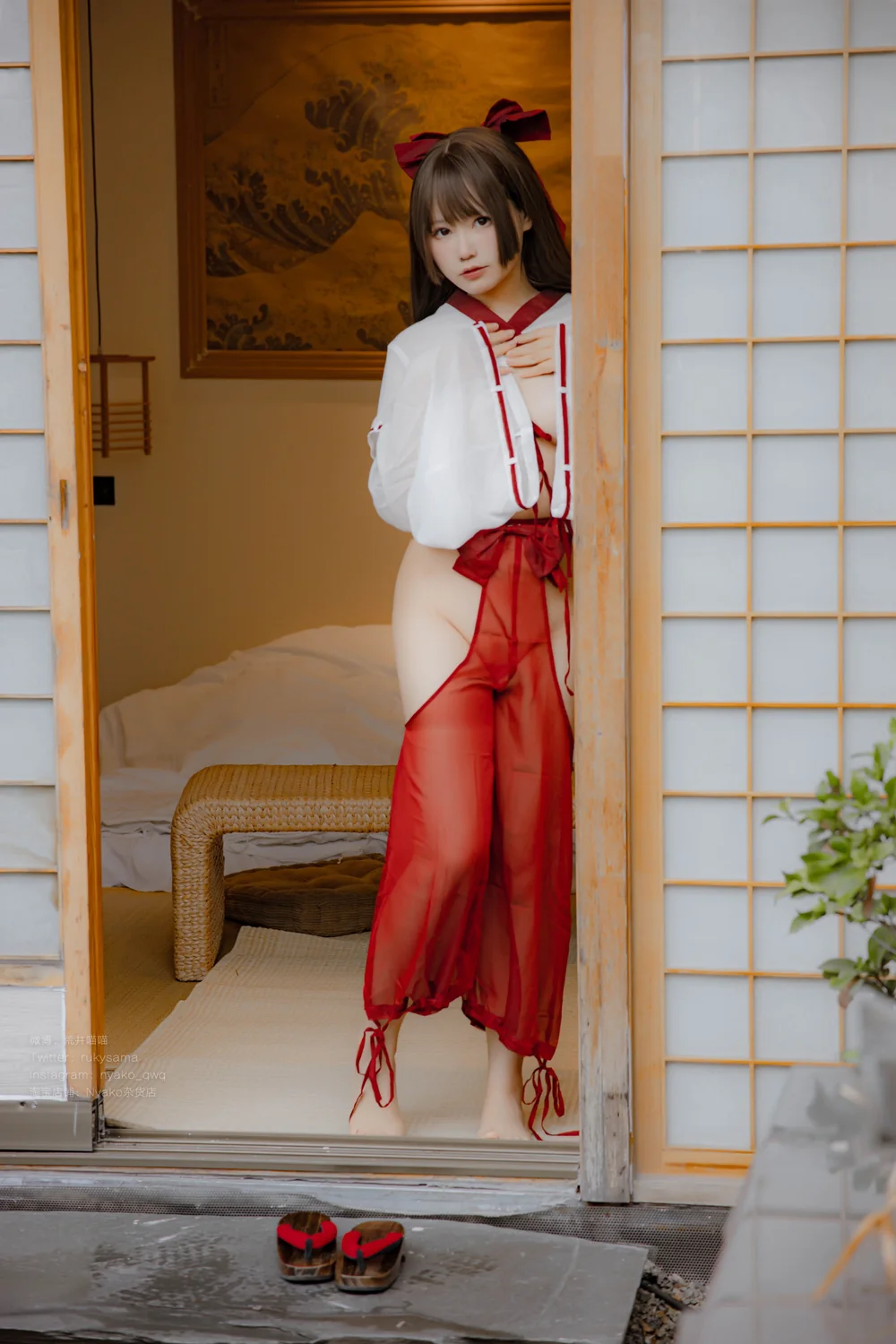 Nyako喵子 NO.067 巫女[141P1V-507MB]-趣味社