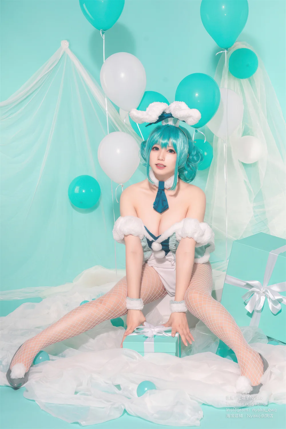 Nyako喵子 NO.072 初音白兔[42P-214MB]-趣味社