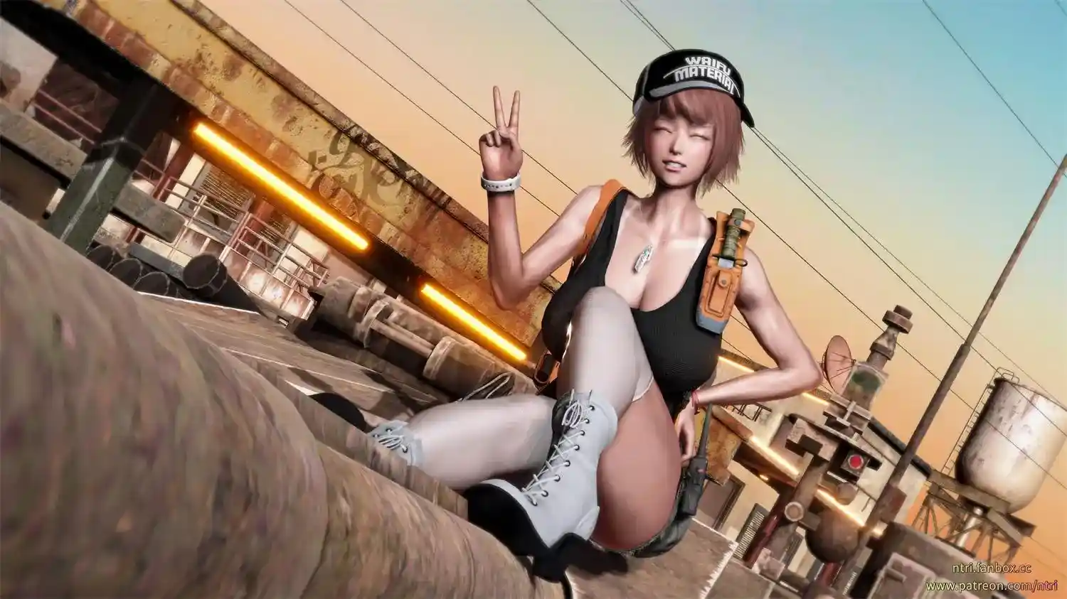 [3D全彩] 重装机兵三姐妹01-02 [1.2G]-趣味社