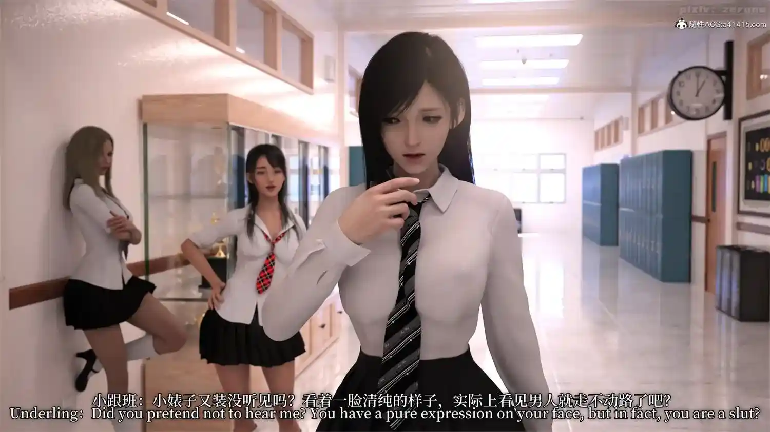 [3D全彩] 超能注射：女超人进化01-03结局 [337MB]-趣味社